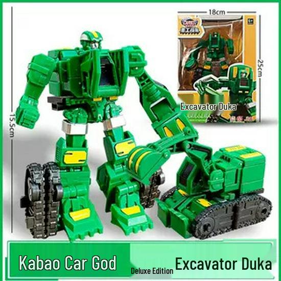 Kabo Car God: Rescue League Transformer Firefighting & Medical Robot Toy Set for Boys