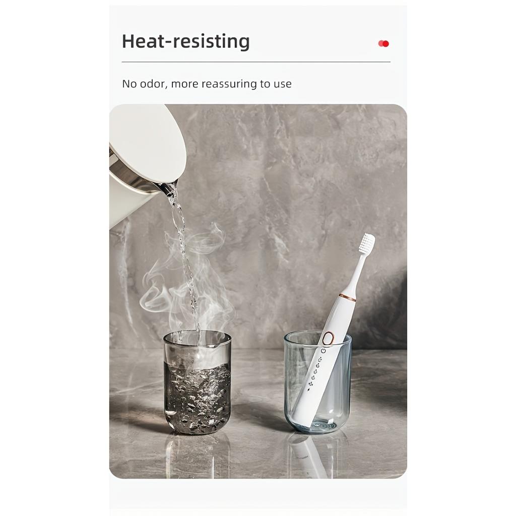 Toothbrush Holder with Dust Cover. Toothbrush Cup Holder with Drainage, Flow Guide, Storage Cup Holder. Home Multifunctional Dental Appliance Holder