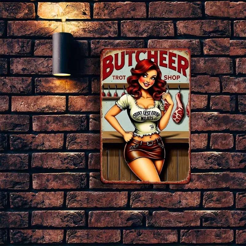 Vintage Metal Tin Sign Wall Decor Home Bar Kitchen Art