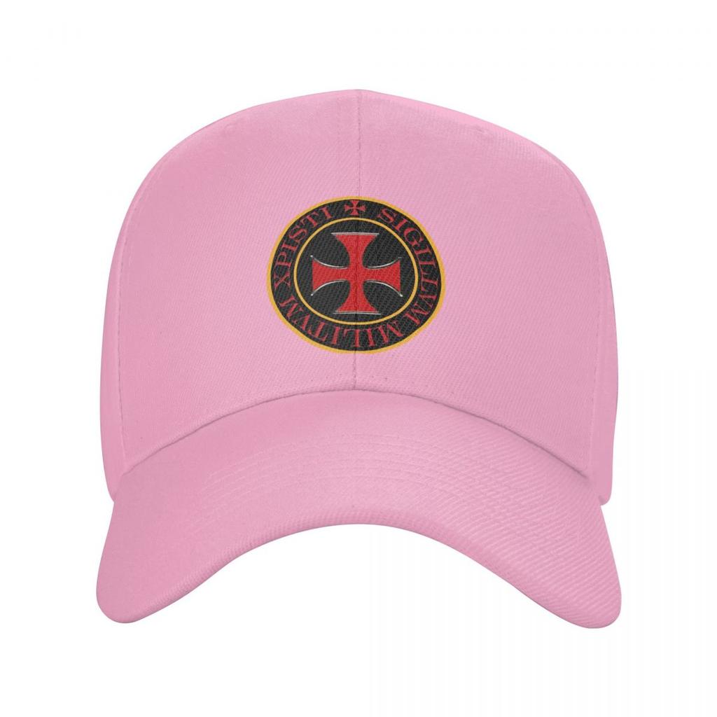 Baseballkappe mit Tempelritterkreuz für Erwachsene, Christus, christliche Kreuzzüge, verstellbare Papa-Mütze für Unisex-Frauen, Sport-Snapback-Kappen