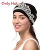 Polyester Floral Headband Hat For Women With Stylish Design For All Seasons