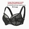 Thin Full Cup Set Underwear Panties for Large Breasts Anti-sagging and Gathered Bras for Large Sizes