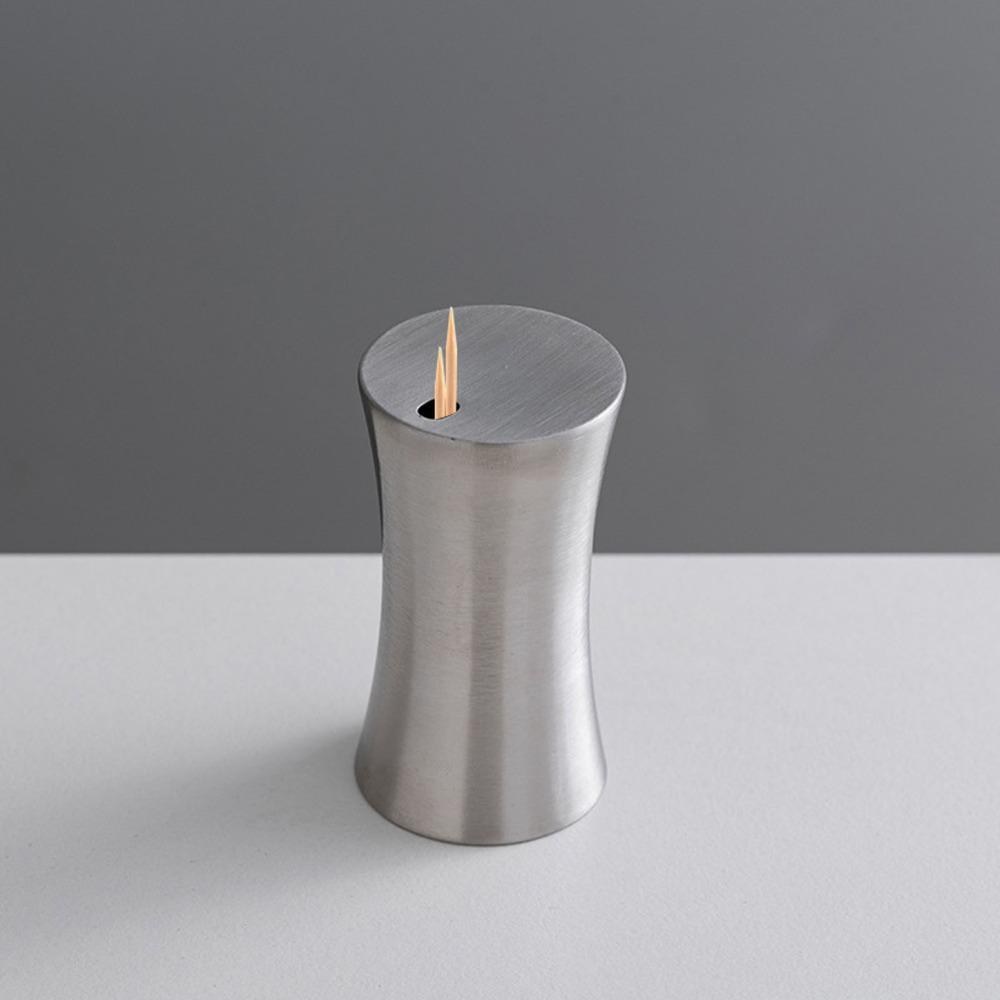2PCS 1.5x2.95 Inch Toothpick Holder 304 Stainless Steel Toothpick Container  Kitchen Counter