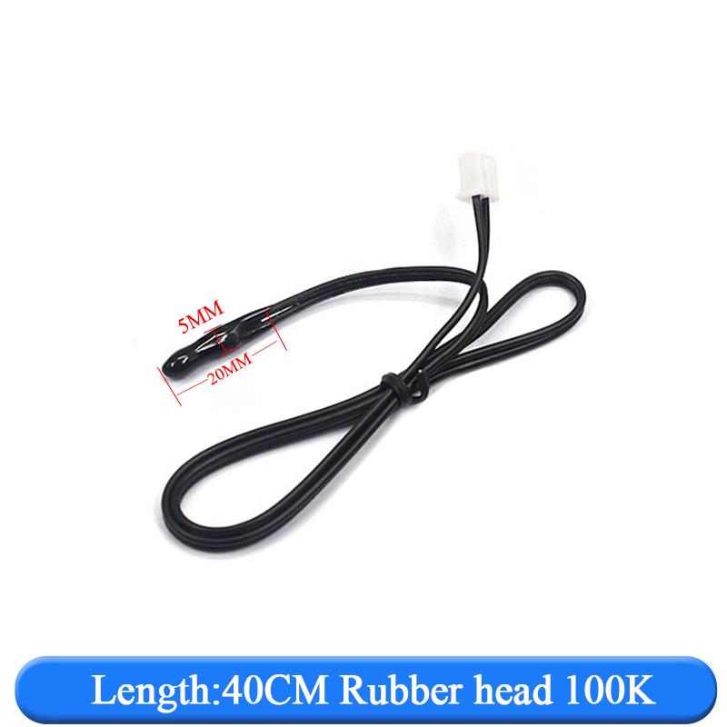 Air Conditioning Temperature Sensor 5K 10K 15K 20K 25k 50K Air Conditioner Tube Sensor Rubber Head Copper Head