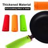 3Pcs Silicone Non-slip Anti-scald Insulated Hot Pot Handle Grip Holder Potholder