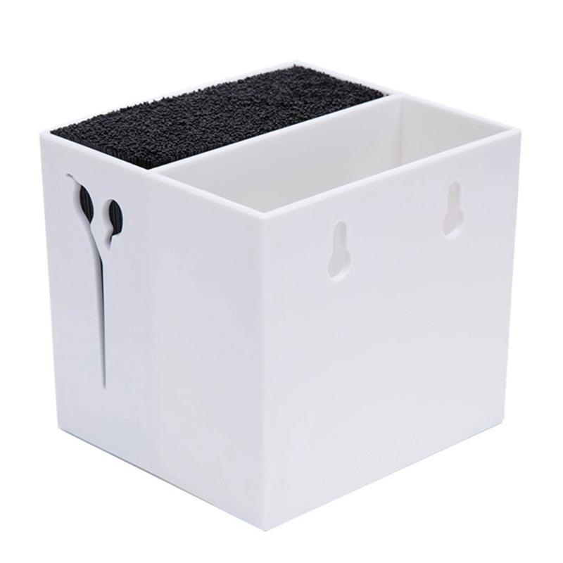 

Hairdresser Accessory Holder Practical Storage Box Case Large Container Beauty Salon Tool Caddy with Multiple Sections белый