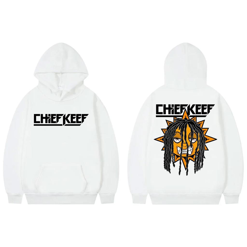Rapper Chief Keef Tour 2026 Hoodie High Quality Fashion Oversized Pullovers Unisex Hip Hop Vintage Long Sleeve Sweatshirts