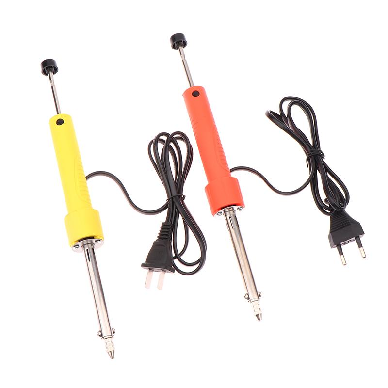 Electrothermal Vacuum Solder Sucker 110-220V Eu Us Durable Desoldering Pump Soldering Iron Pen Dual Purpose Repair Tool