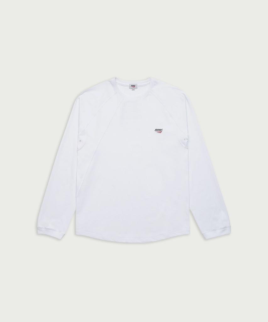 BIKE Active Logo Long Sleeve _ White