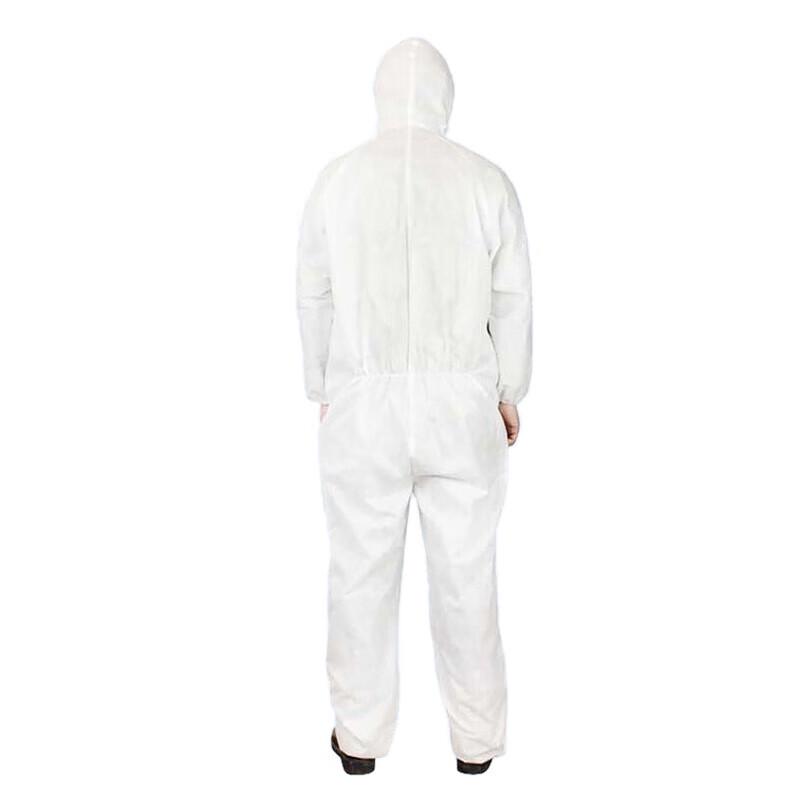 Disposable Hooded Protective Suit with Shoe Covers