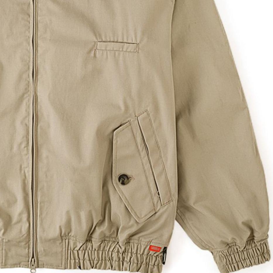 Vans Tdc Tokyo Design Collective American Vintage Stand Collar Comfortable Solid Color Casual Jacket Unisex Jacket Terracotta VN000JECDNA