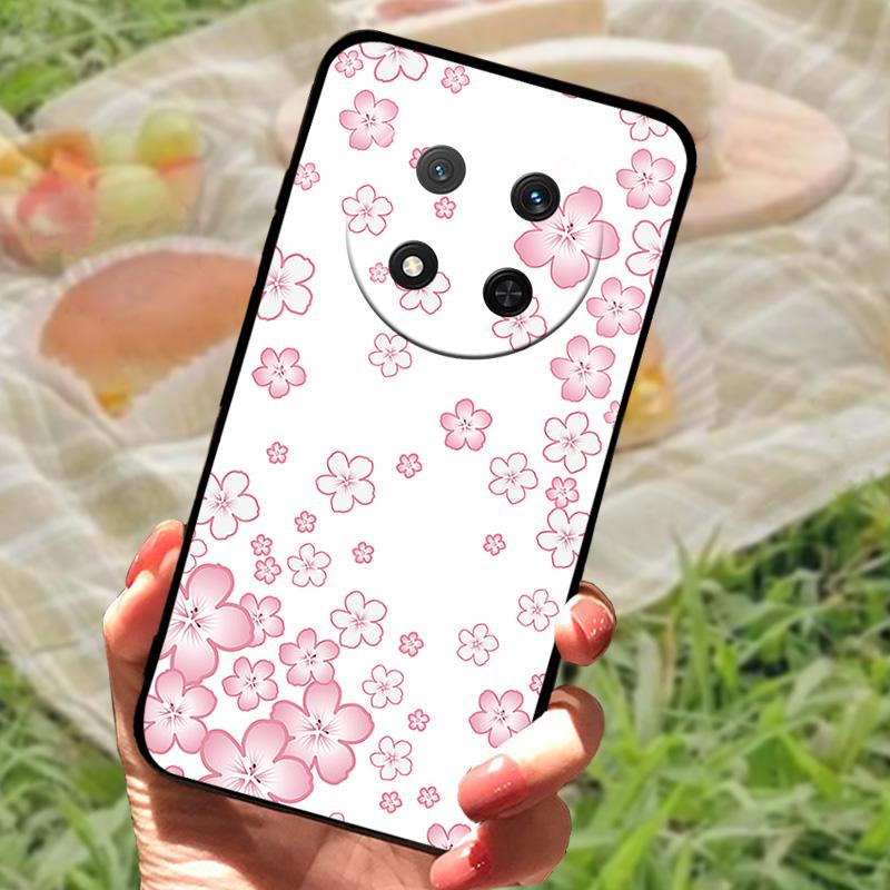 Etui Do Huawei Honor Magic7 Lite 5G Miękkie Silikonowe TPU Pokrowiec Na Telefon Dla Honor Magic7 Pro Fundas Magic 7 Odporna Na Wstrząsy Osłona Zderzaka