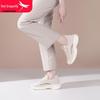 Red Dragonfly Women's Summer Fly-Knit Mesh Casual Sports Shoes - Soft Sole, Breathable, Flat Bottom Travel Walking Sneakers for Mothers