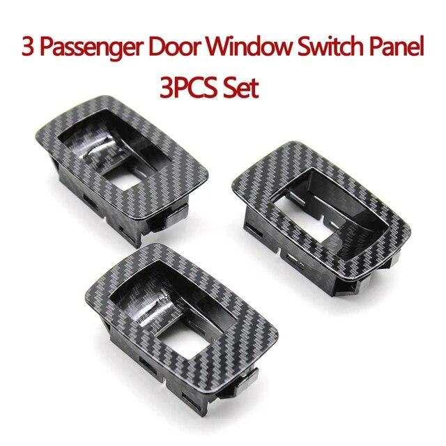 LHD RHD Carbon Fiber Interior Door Armrest Pull Handle For BMW 3 Series E90 E91 316 318 320 325 328i 2004-2012