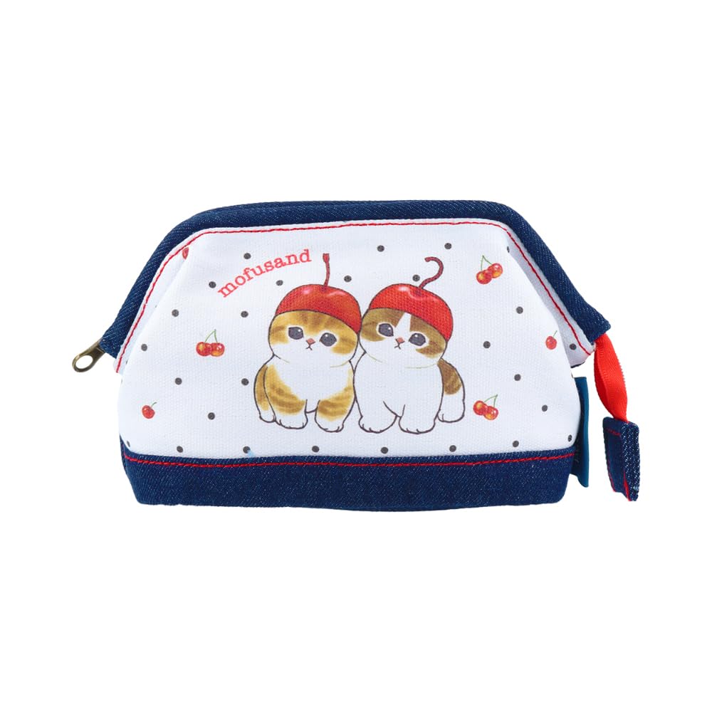 

Stationery mofusand Wired Cherry S2333856 Sun-Star Pouch, Cat,