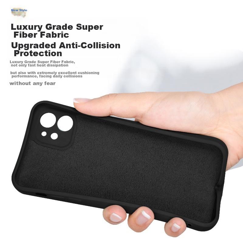 KEKLLE IPhone 11 Case, Upgraded Full Protection Camera Lens Liquid Silicone Soft, Shockproof Ultra-Thin Case, Black