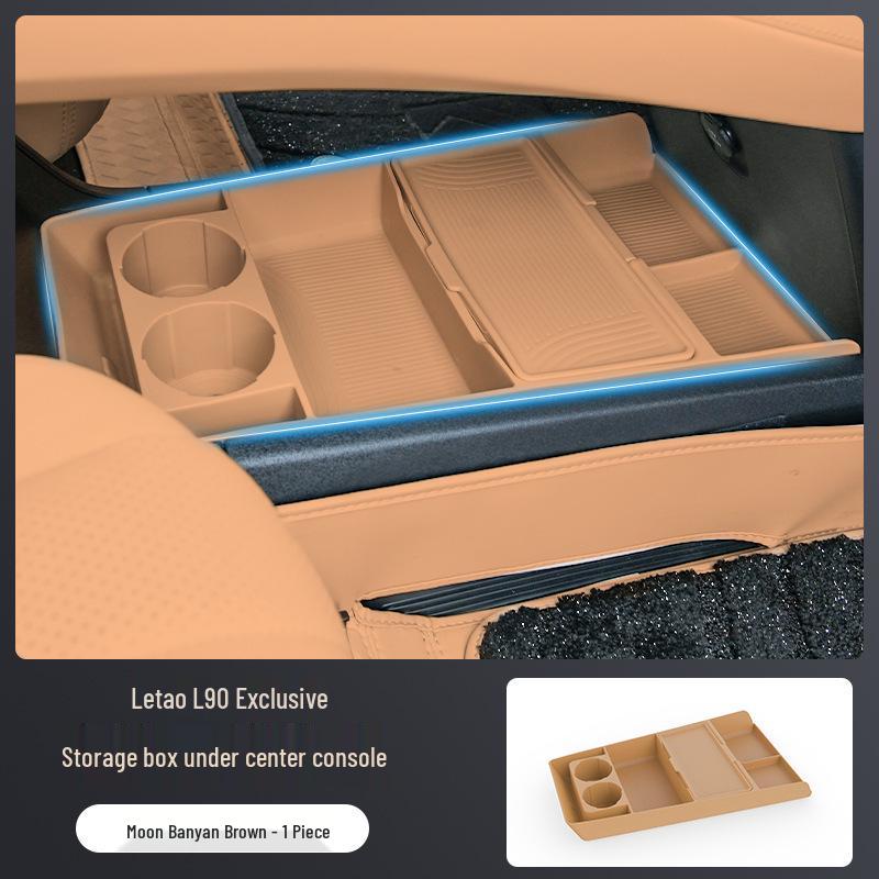 L90 Dolny schowek w konsoli środkowej - Wielofunkcyjny silikonowy dywanik do wnętrza samochodu
