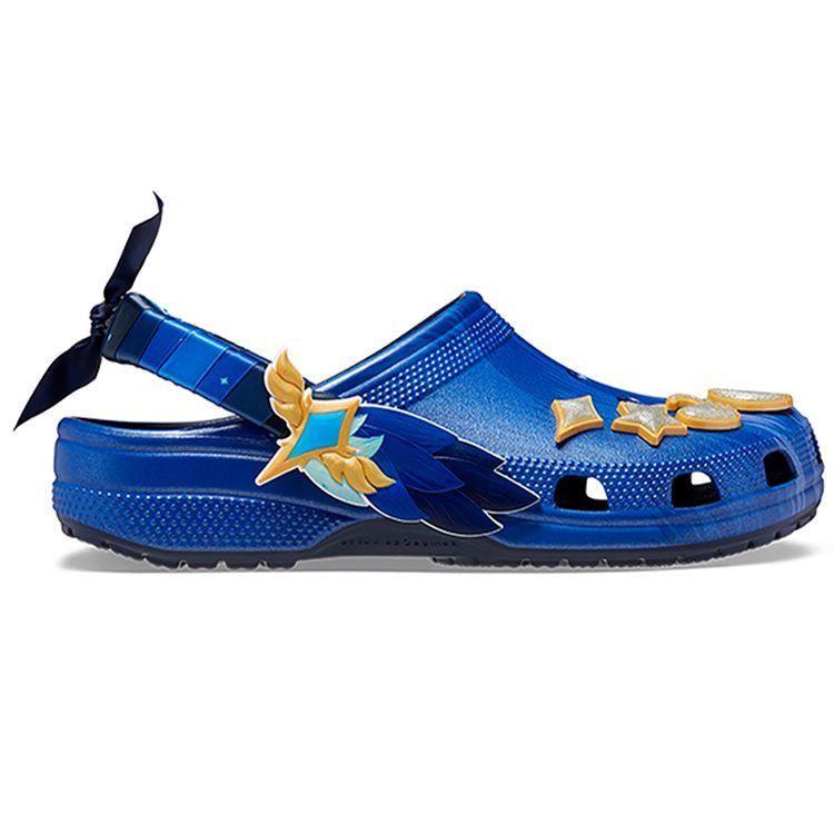 Crocs Honor Of Kings X  Classic Clog EVA White Blue Swans Dream Xiao Qiao Collectors Edition Clogs Unisex Clogs 208115-90H