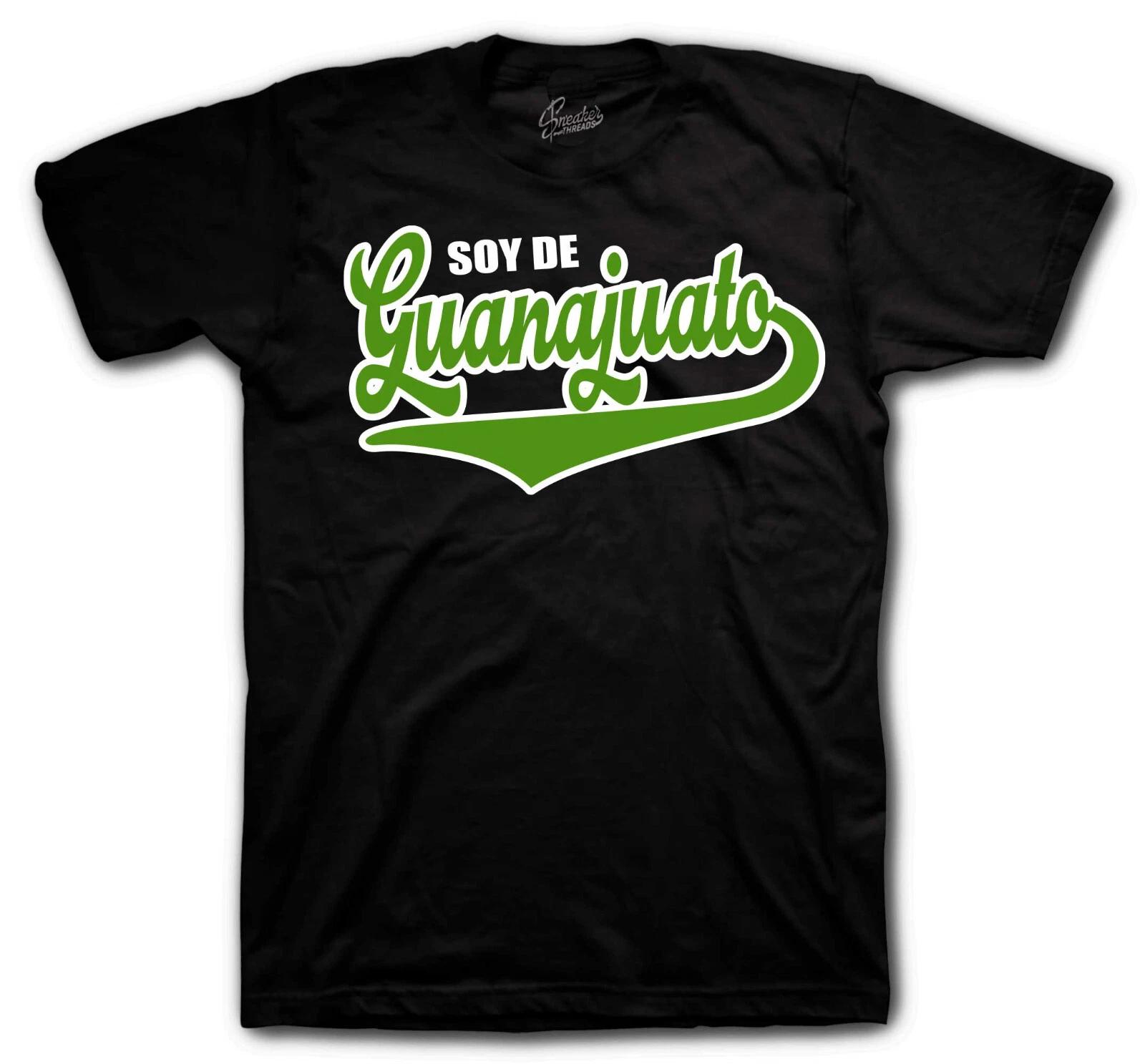 Soy De Guanajuato Shirt | Black Mexican Orgullo Heritage Tees Camisa S