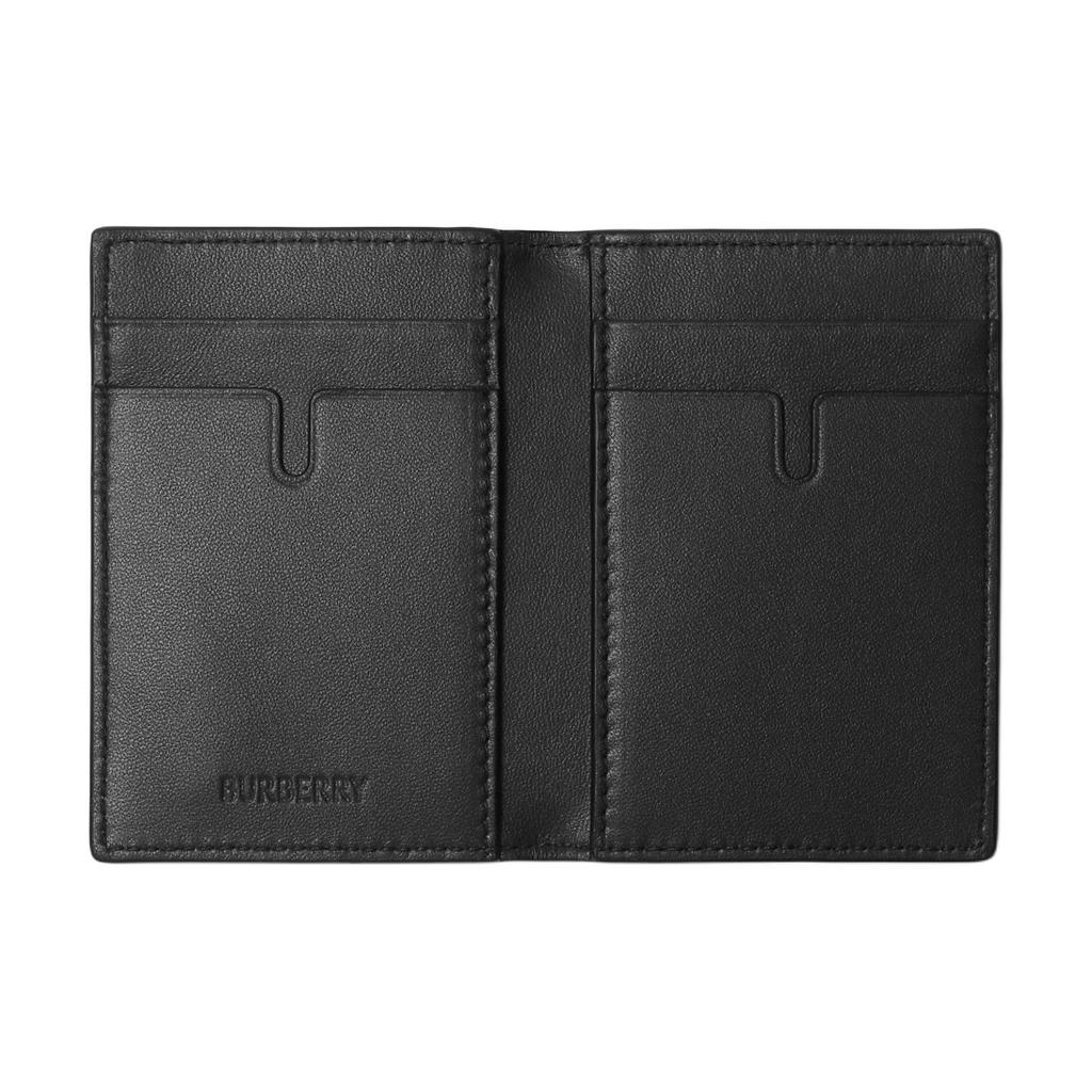 Burberry Logo Folded Calfskin Card Holder Men Accessories Lime 81030271