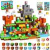 Blue Castle Magnetic Cube Building Blocks - 3D Educational Montessori Toy