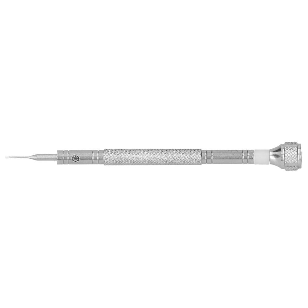 8 Sizes Watch Screwdriver Knurled Handle Design Slot Screwdriver  Professional Repair
