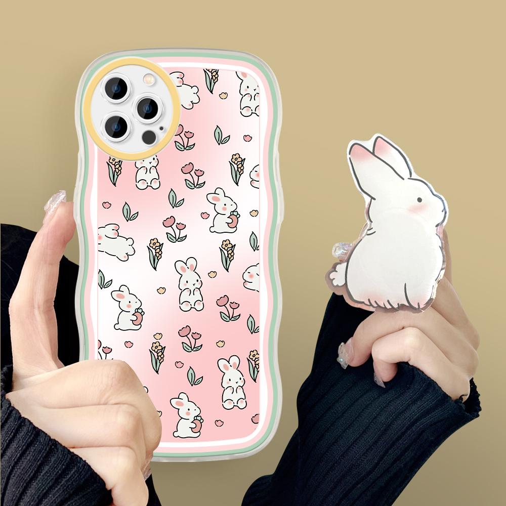 

Мягкий чехол с подставкой для телефона Samsung Galaxy S23 Ultra 5G S22 S21 S20 FE S10 M23 A11 A72 A32 A03 A33 A03S J7 Prime J6, милый волнистый защитный чехол