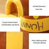 Bed for cat  House Removable Plush Mat Cats Four Seasons Cushion Basket Honey Jar Shape Machine  Pet Accessories