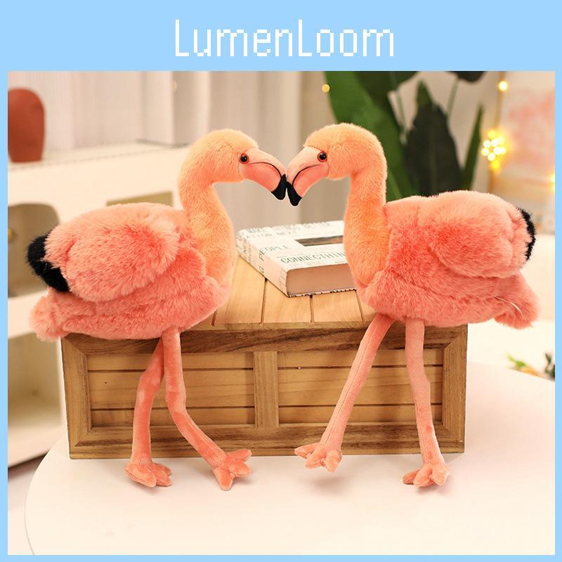 Flamingoplush Toy Gift For Girls Soft Crystal Velvet Embellished Collectors Doll