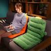 Soft Chair Seat Cushion Backrest Integrated Buttocks Office Student Dormitory Lazy Household Pillows Decor Home Rest Relaxing