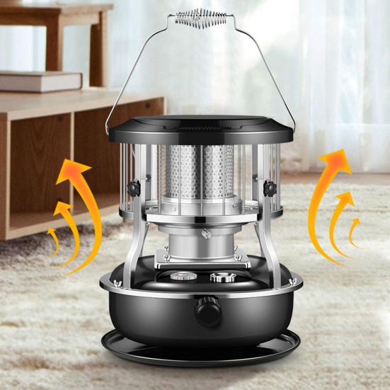 Portable Kerosene Stove 2600W 9000BTU Height Adjustable Non-Electric Lightweight Camp Stove Heater Outdoor Cooking Camping Hiking Kerosene Furnace