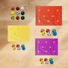 Team Building Game Set Throw Ball On Cave Mat 198.12x144.78 Cm Includes 6 Randomly Colored Balls In 3 Colors Perfect for Work