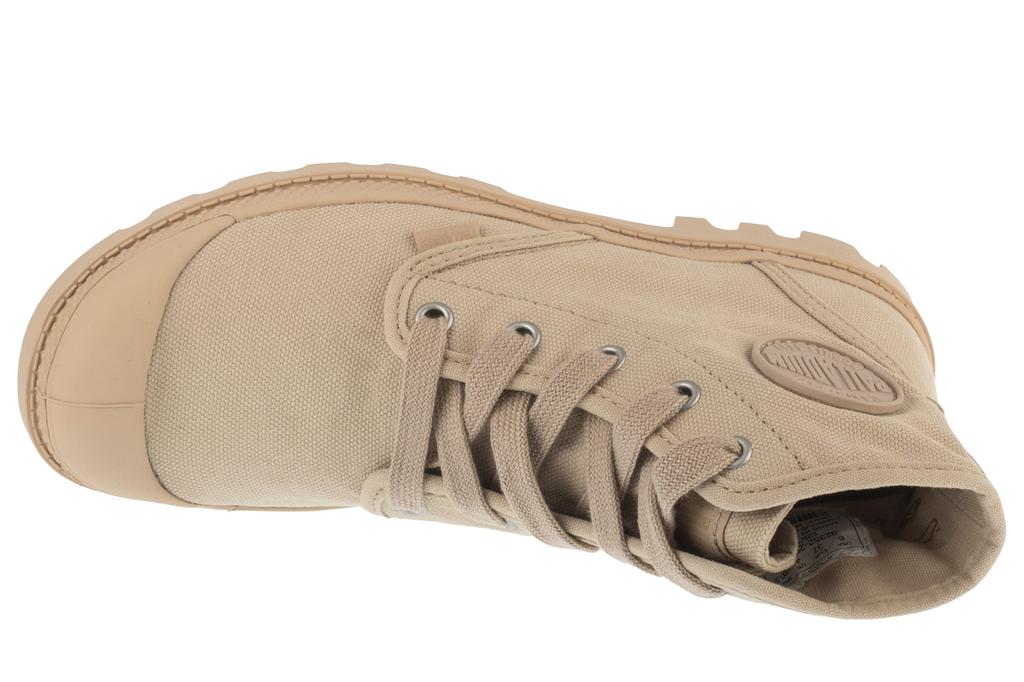 Palladium Pampa Hi, Womens Beige Sneakers
