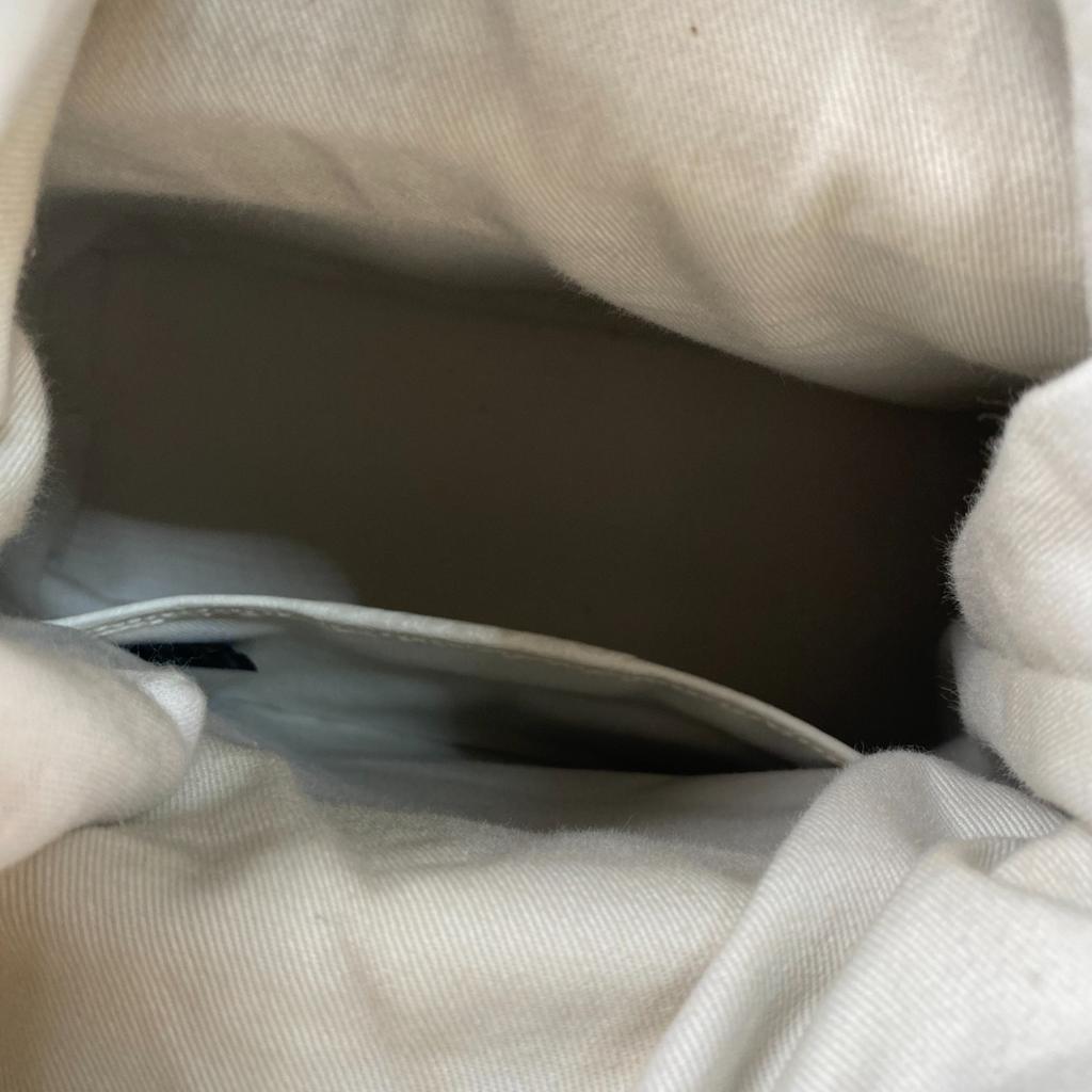 Used Maison MargielaShoulder Bag Ivory Leather Women