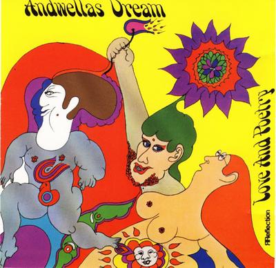 CD ANDWELLAS DREAM - Love And Poetry CDAD2168 Fingerprint Rec 1995 Germany Rock Used