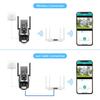 Outdoor Waterproof Wireless Camera with Mobile Detection & Monitoring