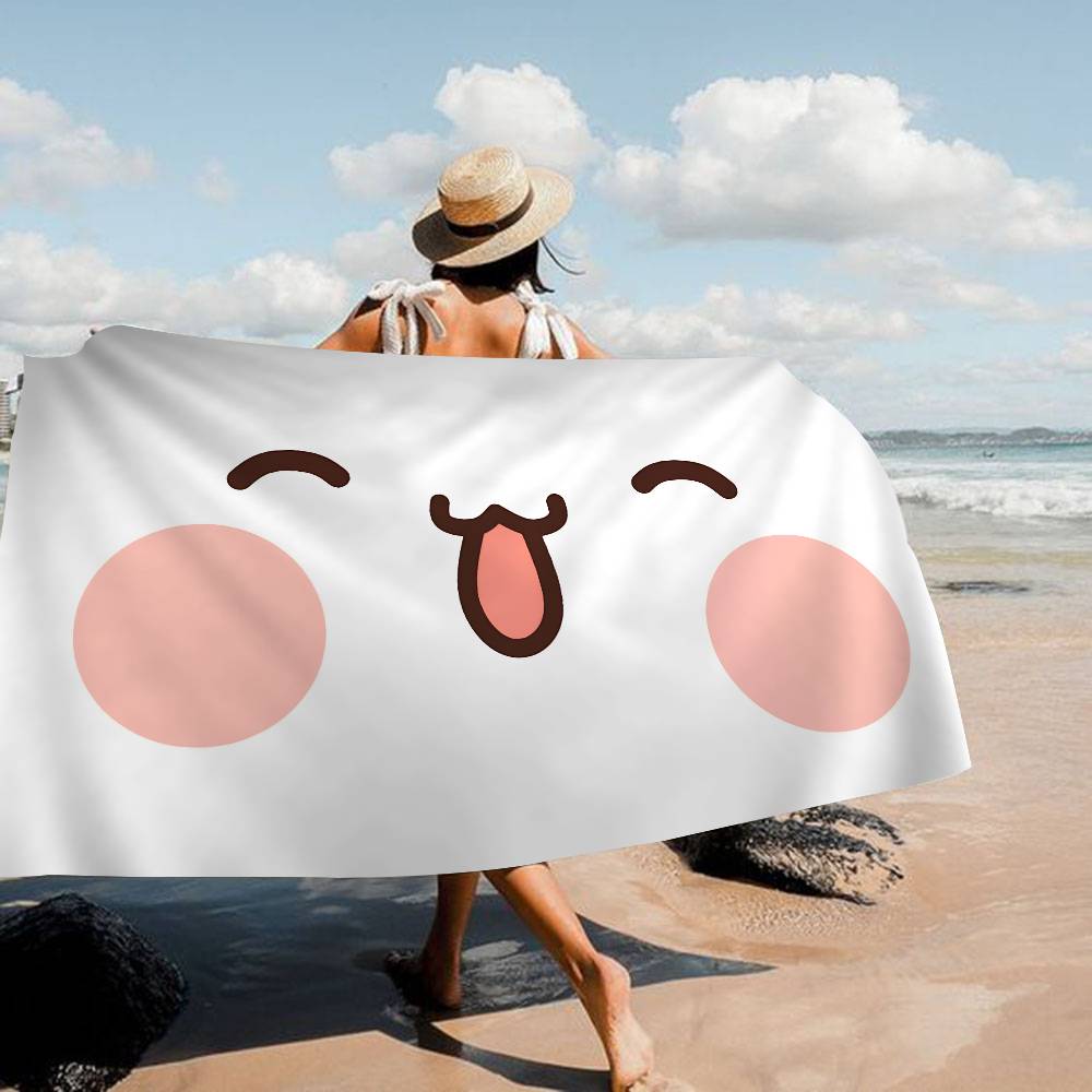 Popular B-BUBU D-DUDU Character Big Microfiber Beach Towels Quick Dry Towel Sand Beach Towels Pool Towel For Travel Swim Pool
