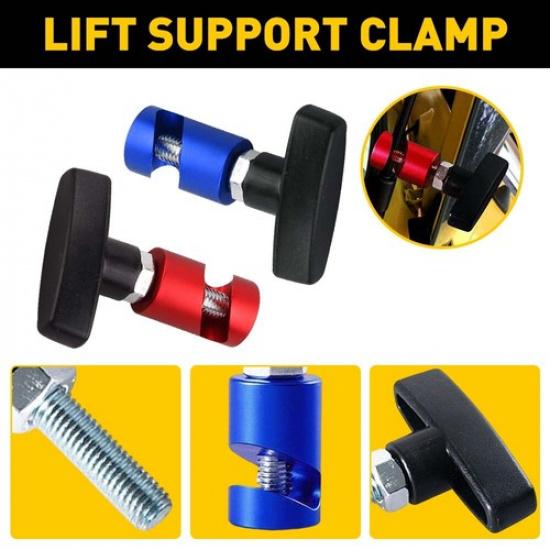 Car Hood Support Lift Clamp Tailgate Strut Stopper Retainer Tool Stay Holder