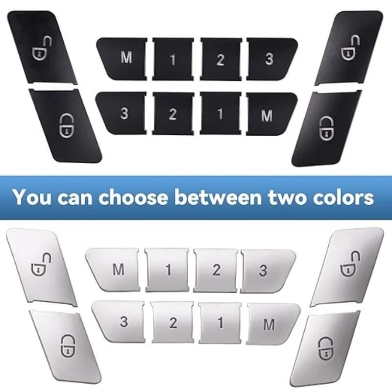 Buton Volan Mașină Deblocare Ușă Buton Memorie Buton Ridicare Geam Autocolant Potrivit Pentru Mercedes Benz Clasa C E W204 W212