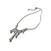 Women's Elegant Water Drop Tassel Pendant Necklace - Simple, Versatile Design