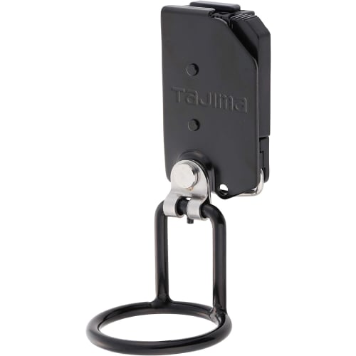 Tajima Safe System Detachable Tool Holder, High-Strength Steel, Single-Hole Hammer, SFKHI-H1M, Easy to Attach and Remove, Can be Attached to a Belt La