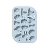 Silicone Chocolate Fondant Decorations Molds Pumpkin Bat Halloween Baking Mold Reusable Candy Trays Silicone Molds