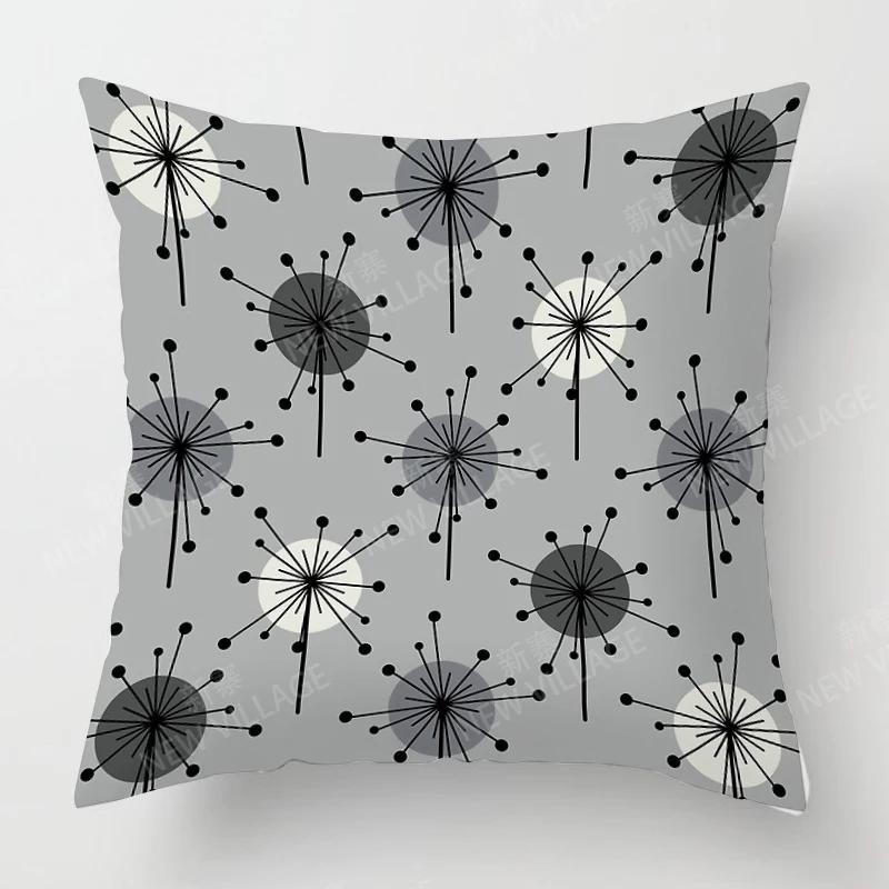 Nordisk höst heminredning höst prydnadskuddfodral soffa Kuddfodral modernt 45x45cm 45*45 50x50 60x60cm 40*40 40x40 geometri 60*60