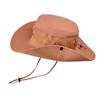 1PC Hollow Bucket Klobouk pro muže Prodyšný UPF 50+ Turistika Pláž Skládací UV ochrana Rybaření Léto Safari čepice na opalování Nastavitelná