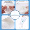 Portable Emergency Urinal Bags 800ML Disposable Travel Vomit Bag with Handle Outdoor Camping Mobile Toilet Pee Bag for Men Women