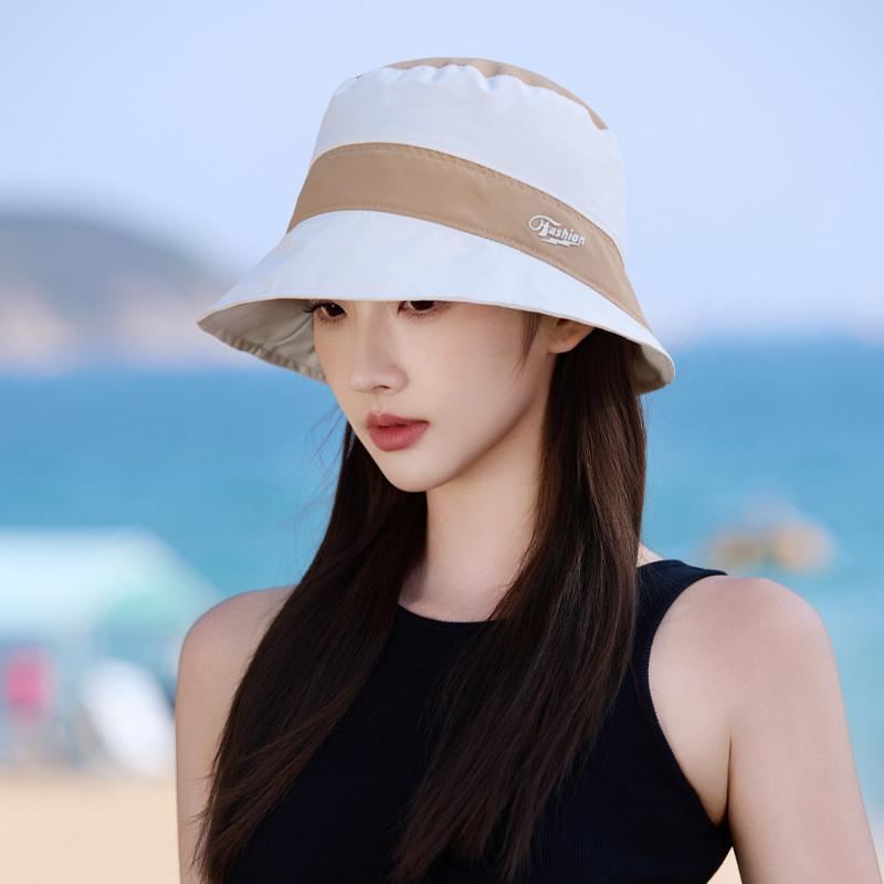 Fashionable Fisherman Cap With Uv Protection And Adjustable Size For Beach And Hiking бежевый