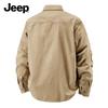JEEP Men's Long Sleeve Cotton Workwear Shirt