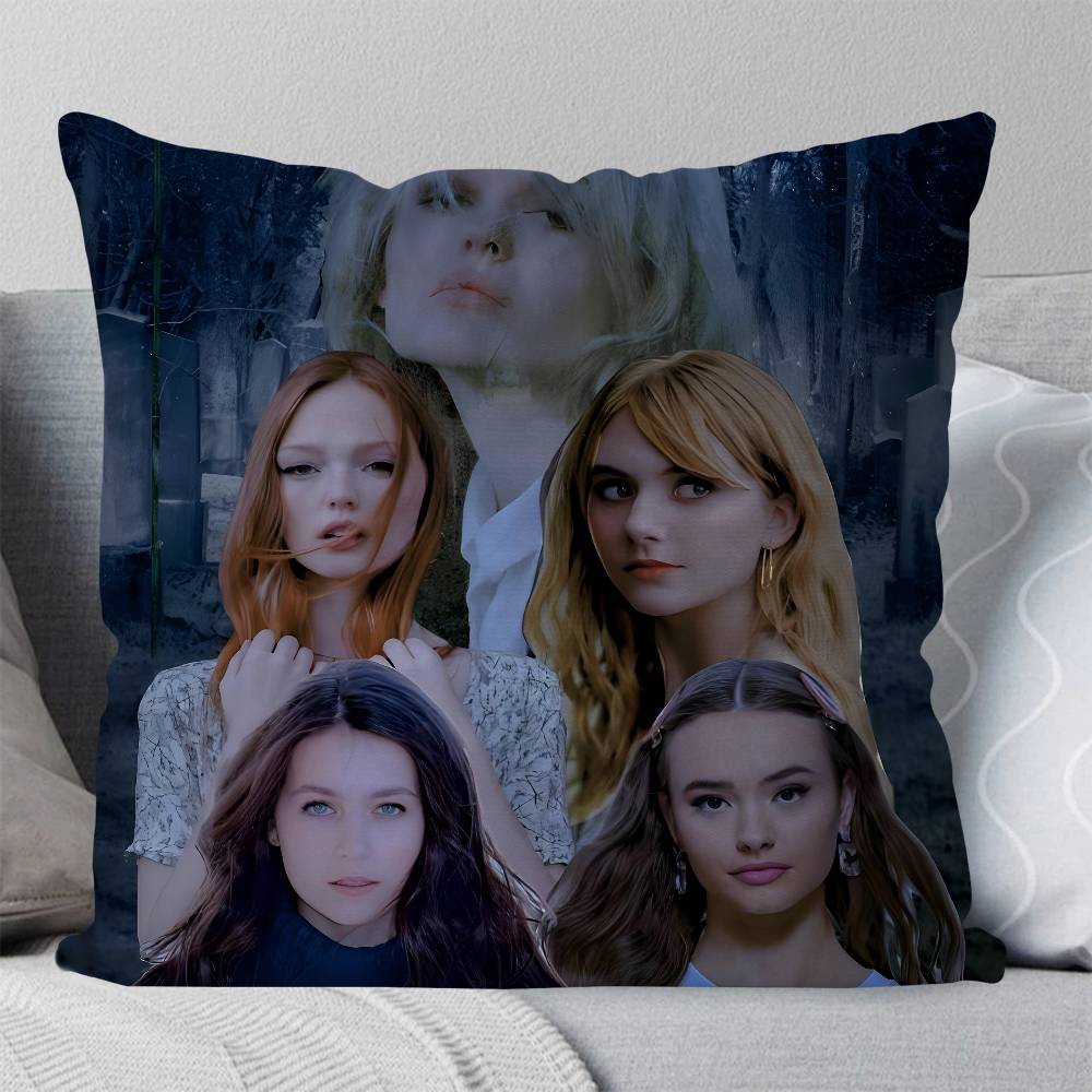 

Pretty Little Liars Pillow Case Square Pillow Bedroom Sofa Leisure Comfort Cushion Car Living Room Home Decoration 16x16Inch