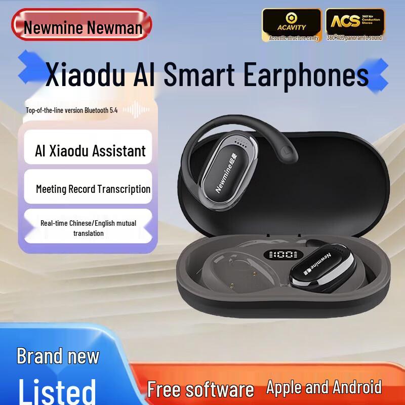

Newman M16 Smart AI Bluetooth Ear-Hook Headset