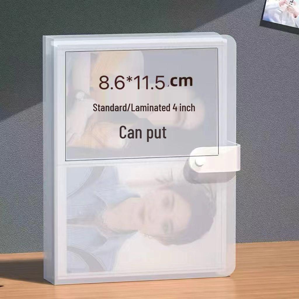 

6-Inch & 7-Inch Large Capacity Photo Album for Laminated Postcards and Instant Photos